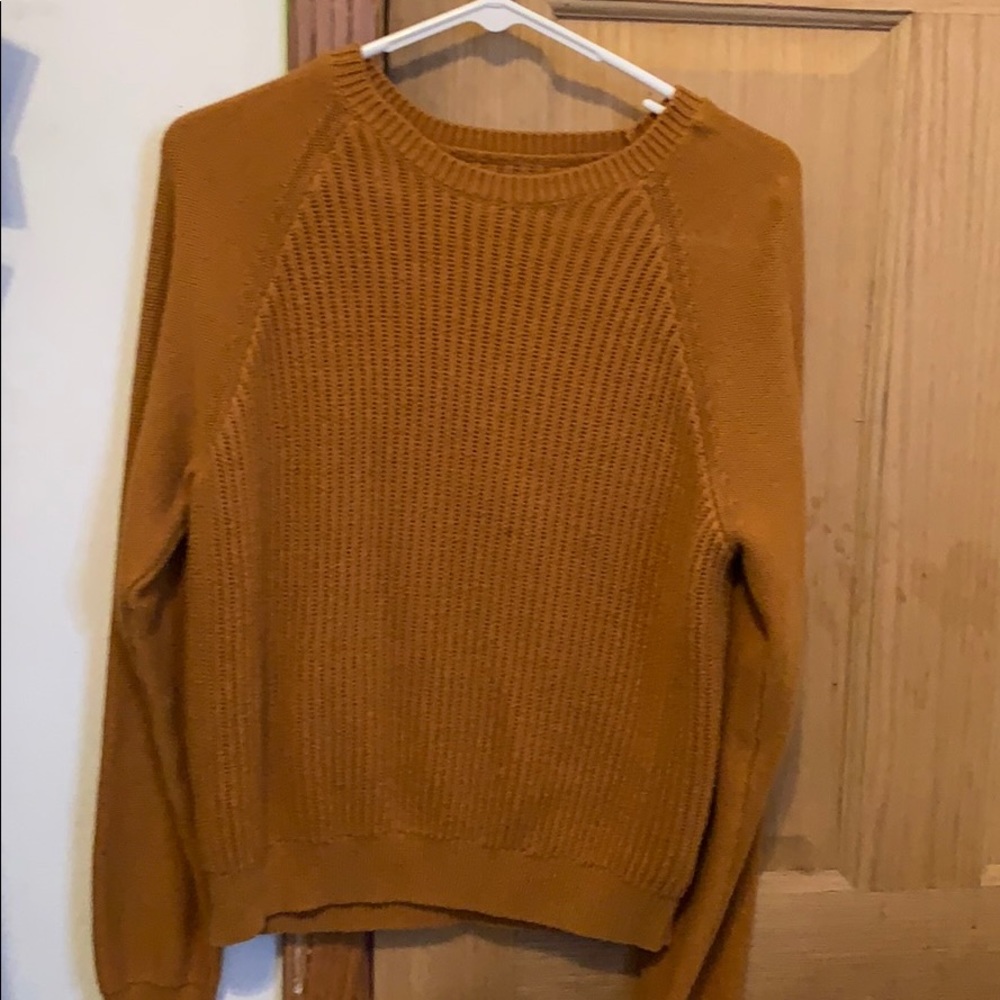 Yellow sweater